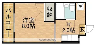 グランパレⅠ【2階】の間取り