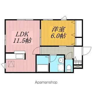 温緑町ガーデン【1階】の間取り