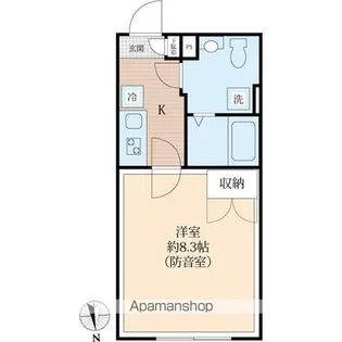 ラシクラス北赤羽【2階】の間取り