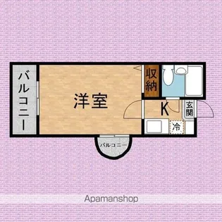 プレジデント1【3階】の間取り