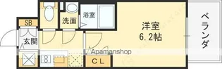 インザライフ大阪EAST RESIDENCE【12階】の間取り