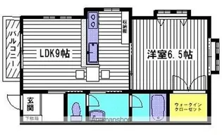 コーポファミーユ【1階】の間取り