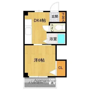 愛知県名古屋市北区八代町2丁目【マンション】の間取り