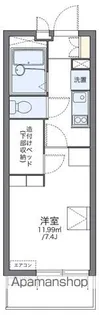 レオパレスエスタⅣ【4階】の間取り