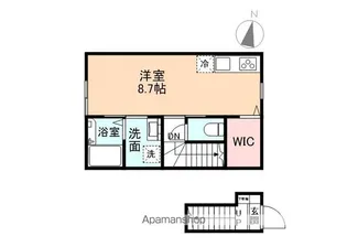 EDGEMOMENT長江【2階】の間取り