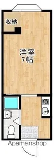 ジャンギャバン新大宮【5階】の間取り