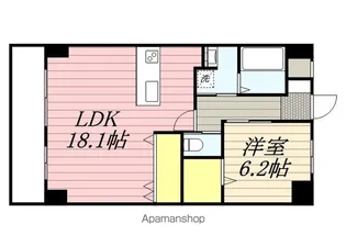 パストール【4階】の間取り