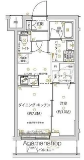 SPコート千川【2階】の間取り