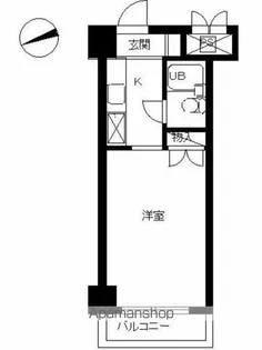 スカイコート八王子【307号室号室】の間取り