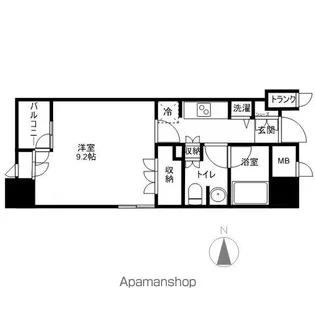 プライムアーバン池袋【6階】の間取り