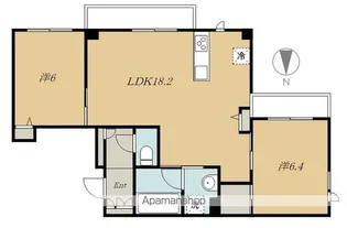 DI VALORE【2階】の間取り