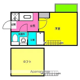 Marry住吉【2階】の間取り