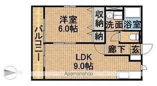 ショコラ【1階】の間取り