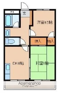埼玉県八潮市八潮2丁目【マンション】の間取り
