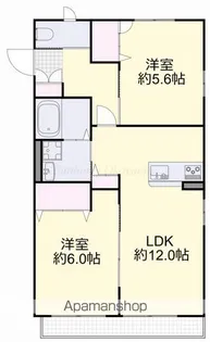 レトア垣ノ内【1階】の間取り
