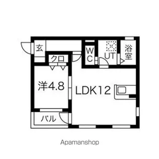 DEVELD金城【1階】の間取り