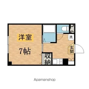 小林ビル【302号室】の間取り