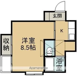 リバティハイツⅤ【2階】の間取り