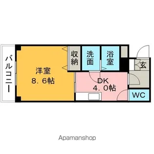 セカンドキャビン【3階】の間取り