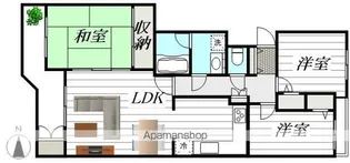 T’S GARDEN横浜反町【1階】の間取り