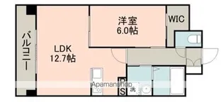 ラ・ドルチェ【7階】の間取り