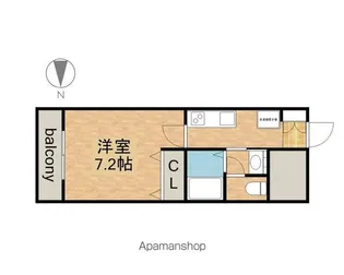 チェルトヴィータ【3階】の間取り