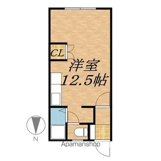 メゾンドフルーレ【1階】の間取り