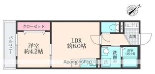 クロレ南流山Ⅲ【3階】の間取り