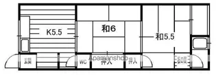 大峰田中荘【2階】の間取り