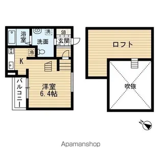 ABETINA【103号室】の間取り