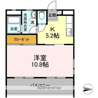 ラベンダー日向【2階】の間取り