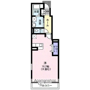 ラフレシール・K【103号室】の間取り