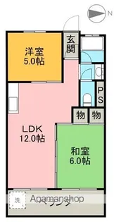 マンション高見【2階】の間取り