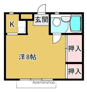 TWINⅡ【202号室号室】の間取り
