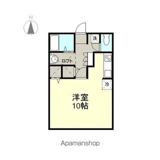 グリーンヴューB【102号室】の間取り
