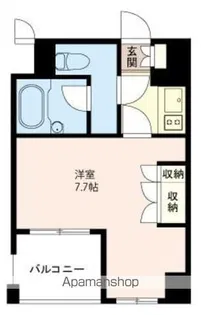 エスティメゾン浅草駒形【7階】の間取り