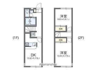 レオパレス教興寺【1階】の間取り