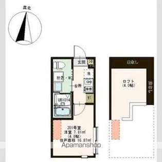 ハルティーニ【2階】の間取り
