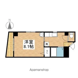 サンセイハイツ桜山【7階】の間取り