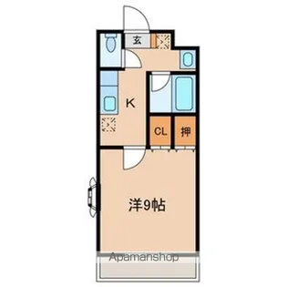 ドマーニ【201号室号室】の間取り