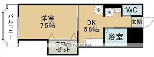 アーバンハイツ福住Ⅱ【111号室】の間取り