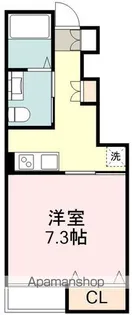 グランドソレイユ小松島【1階】の間取り