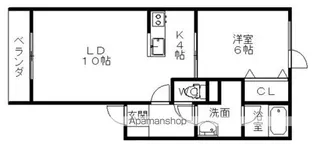 ファイブコート【103号室】の間取り