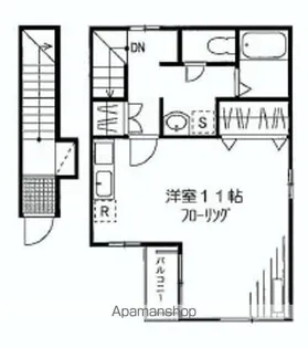 ヴィラ雅風【2階】の間取り