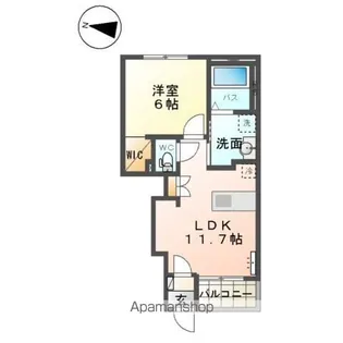 D・Cスクエア【1階】の間取り