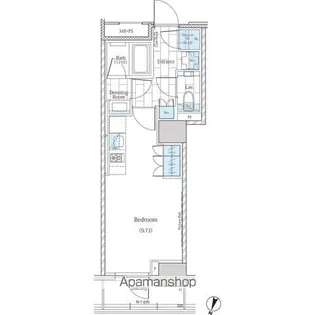 ザ・パークワンズ神田【5階】の間取り