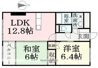 アトレ文京【104号室】の間取り
