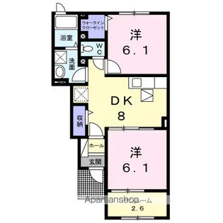 ピュア メゾン【1階】の間取り