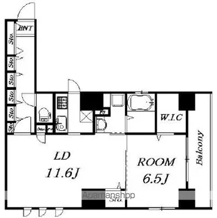 ブロッカート【5階】の間取り