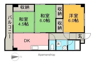 坂本ビル【4階】の間取り